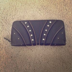 *REDUCED* Studded black wallet