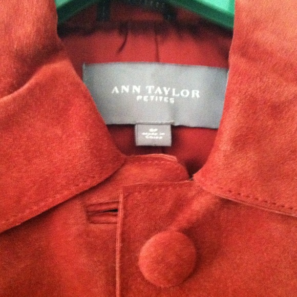 💥Traded💥 Ann Taylor, suede, Burnt Orange