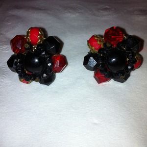 Vintage Clip On Earrings