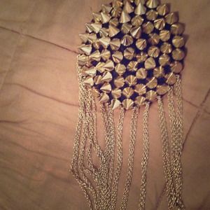 RESERVED***REDUCED: Studded Epaulettes w/ Chains!