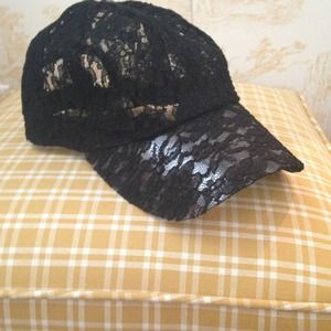 Lace baseball cap