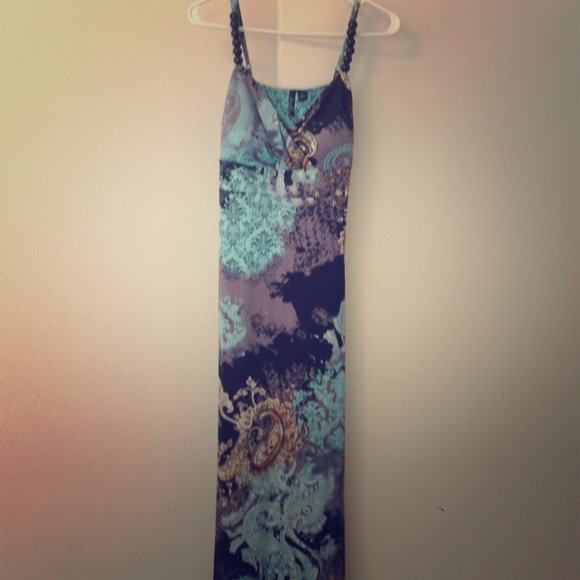 Beautiful maxi with beaded straps!