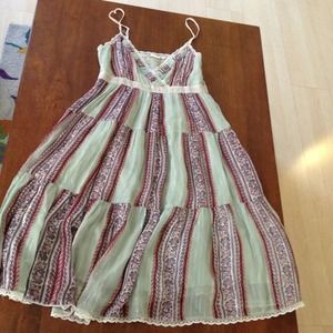 Lux urban outfitters boho chic dress