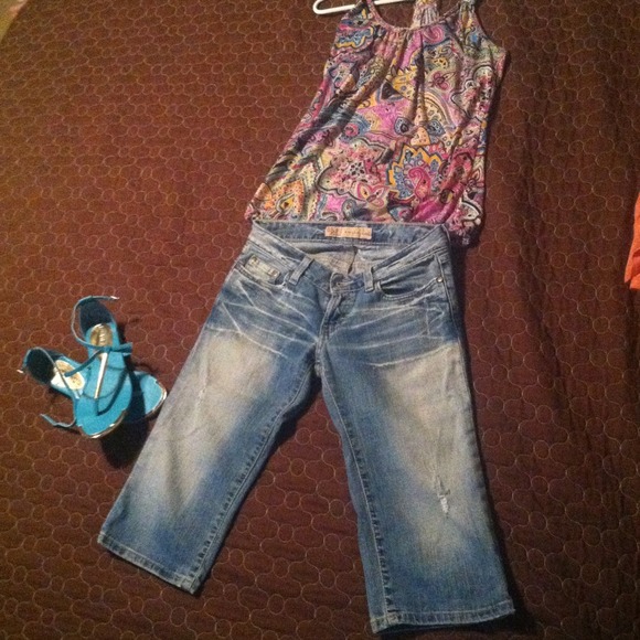 BKE Stella stretch Capris