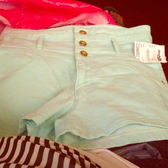 High waisted shorts