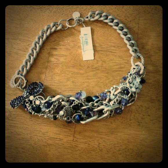Jessica Simpson collection thick chain necklace