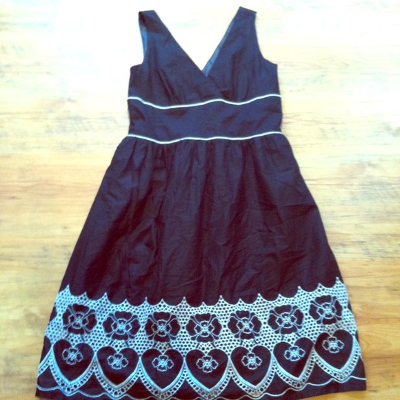 Black and white dress