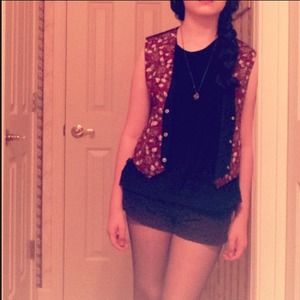 Vintage Embroidered Vest