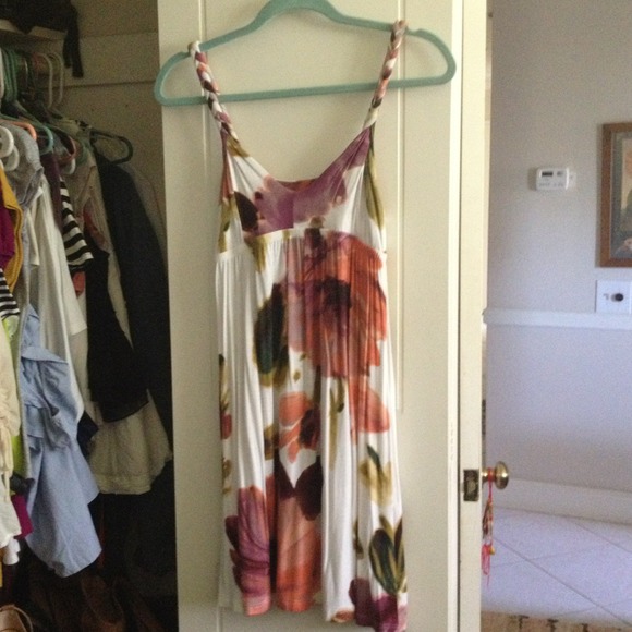 Braid strap casual summer dress