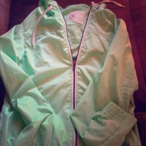 Mint jacket.