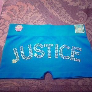 Cute blue short for girls!