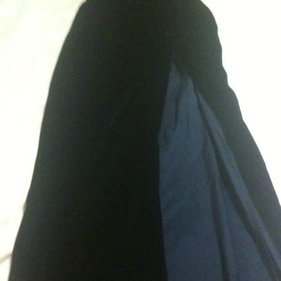 Black Velvet Floor Length Pageant/Prom Gown - Picture 2 of 3