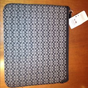 Coach iPad case.... Makes a great gift
