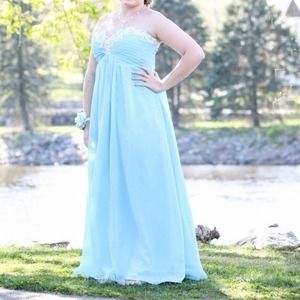 Blue Prom Dress