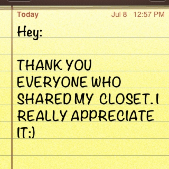 It helps me a lot for you to share my closet. - Picture 1 of 1
