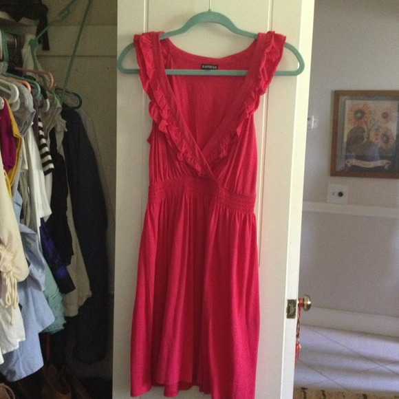 Express ruffle summer dress