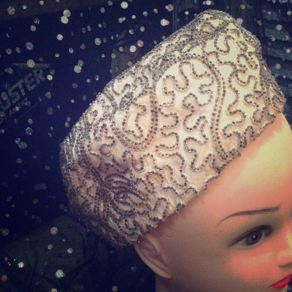 🌸Vintage Beaded Hat🌸