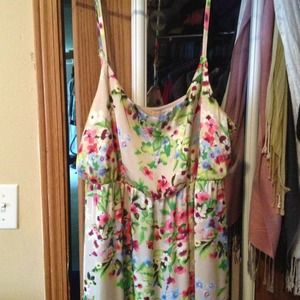 Old navy floral maxi