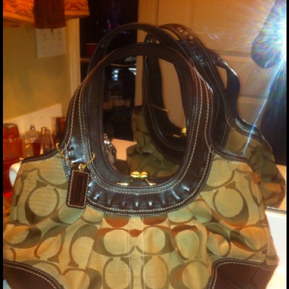 Authentic Coach Hand Bag