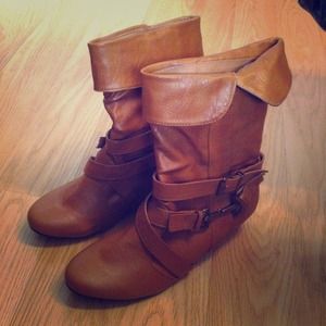Tan Boots