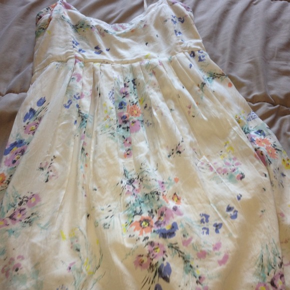 Short from front long from back beautiful dress