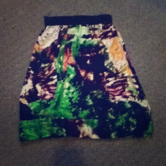 Cotton  patterned skirt
