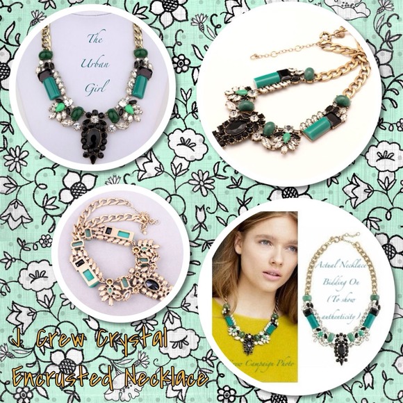 {{{{{{{{{{{SOLD}}}}}}}}}}}J. Crew Emerald Necklace