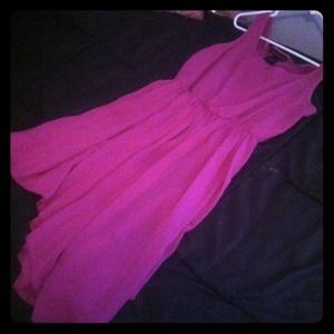 Elegant flowy cocktail dress