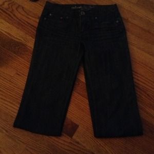 A pair of refuge jeans