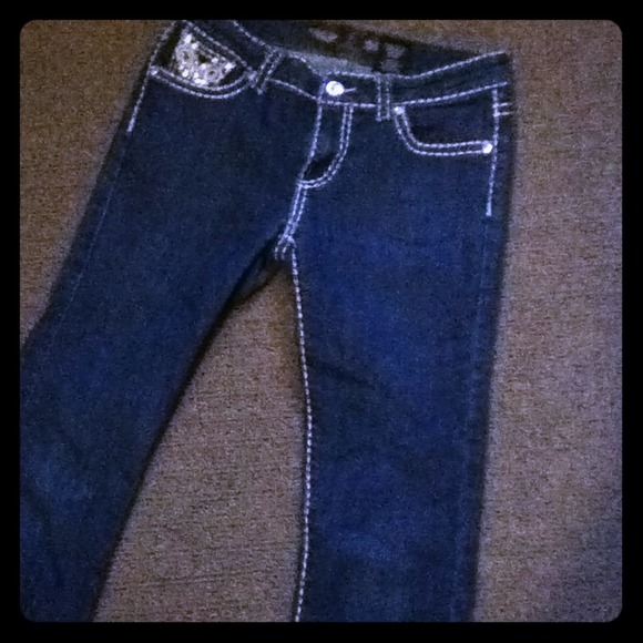 Jeweled jeans