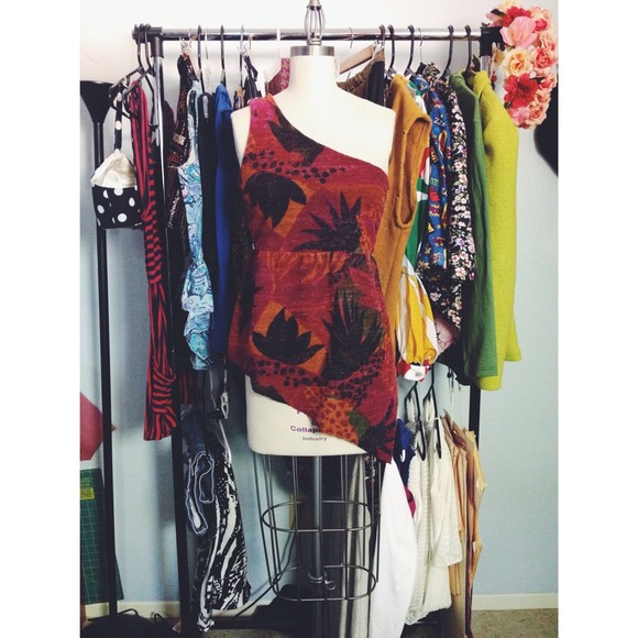 One Shoulder Asymmetrical Top