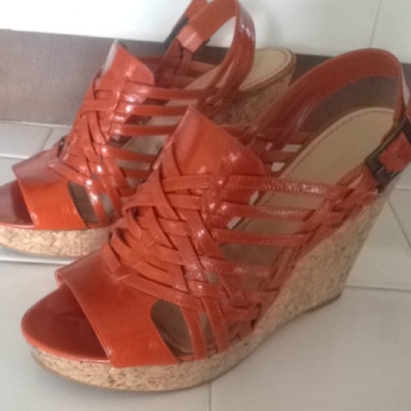 Orange wedges!!!!:) never worn!