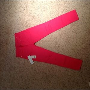 New kate spade pink broome street skinny jeans 29