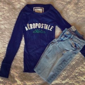 🚫SOLD🚫Navy long sleeve