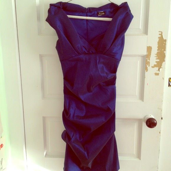 Midnight Blue formal dress. Only worn once!!