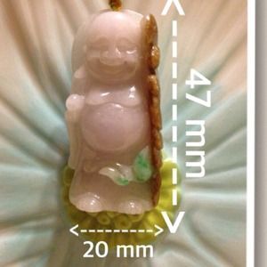 🌹This lucky Buddha jade necklace is real jade🌹