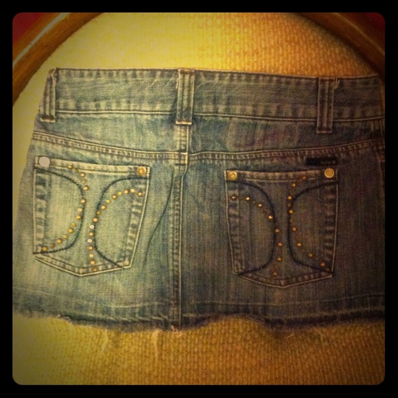 Hurley denim skirt