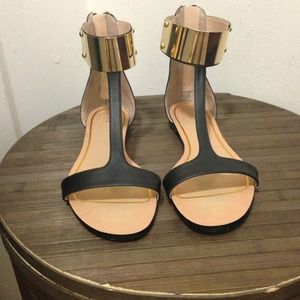 Forever 21 Black Gladiator Sandals- US 7