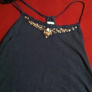 American Eagle Bedazzled tank top