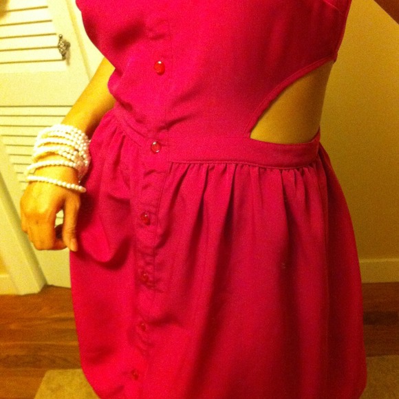 ❤Sold❤Adorable pinky dress size S - Picture 3 of 4