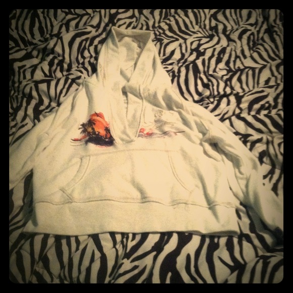 Crop top hoodie