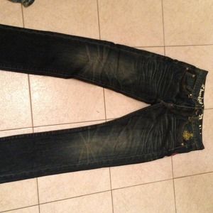 Christian audigier skinny jeans