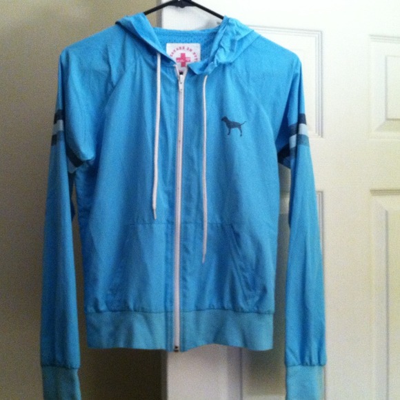 ☑Crazy Sale VS PINK Hooded Windbreaker