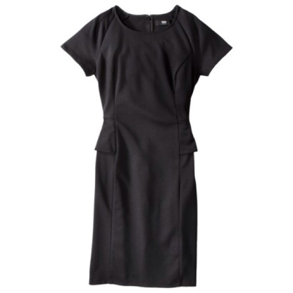 SOLD 🎉Black peplum dress! 💋💋👌