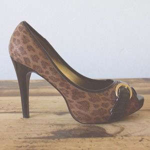 Cheetah Print Heels