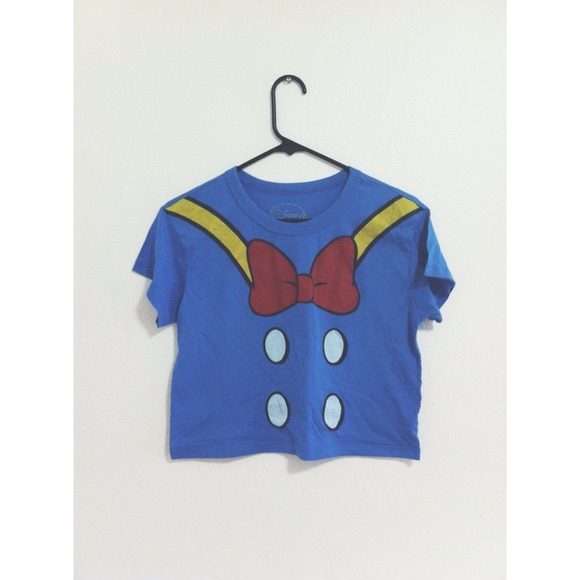 Donald Duck Crop Top