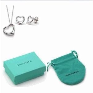 Tiffany Inspired Necklace & Earrings