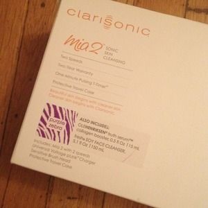 Brand New Clarisonic Mia 2 Purple Zebra