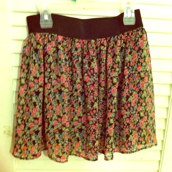 Floral skirt