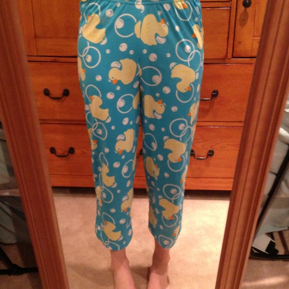 Cute rubber ducky pajama pants! Nordstroms!